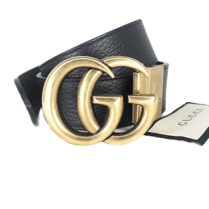 Gucci Reversible Double G Belt 80 / 32 SMALL – SoHo Luxury Exchange