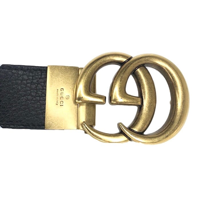 Gucci Reversible Double G Belt 80 / 32 SMALL – SoHo Luxury Exchange