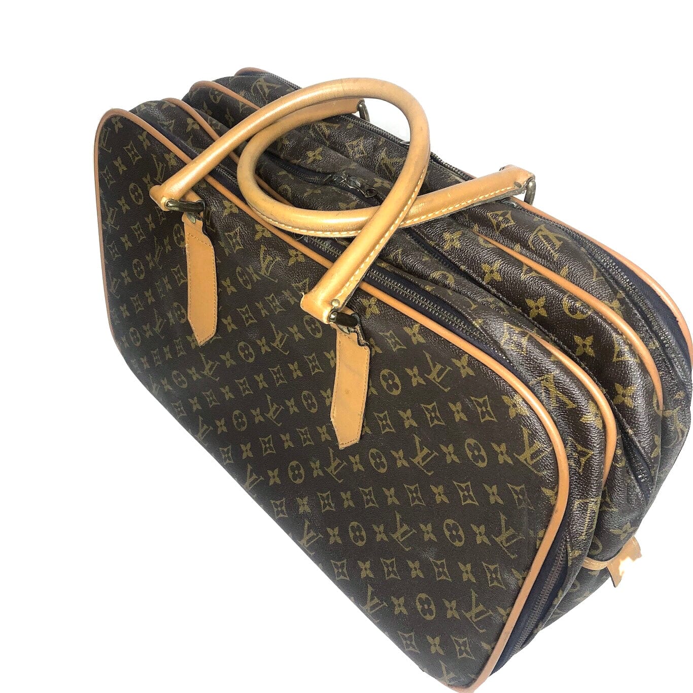 70s The French Co. Louis Vuitton Monogram Weekender Bag