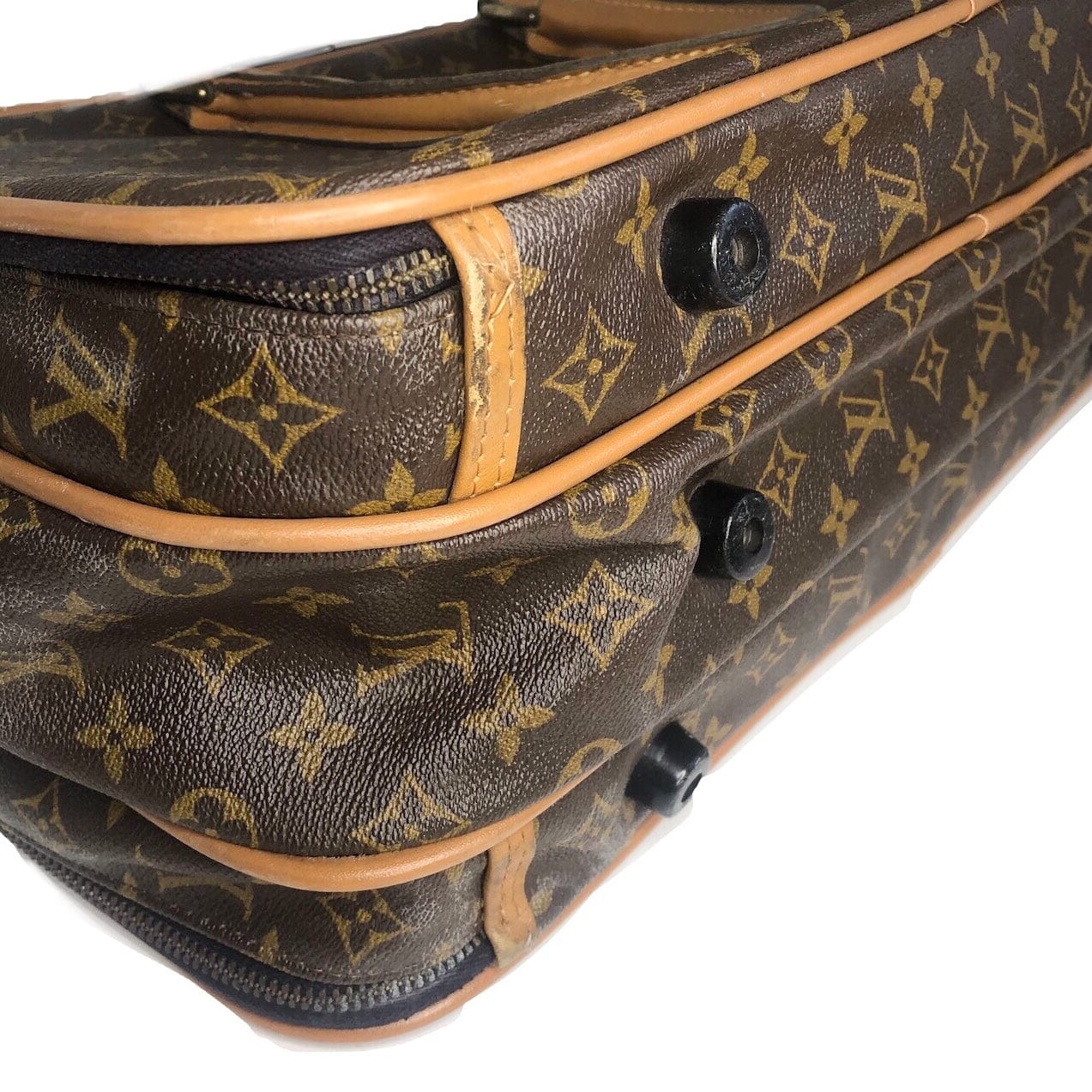 Louis Vuitton Carry All Soft Side Suitcase Weekender Luggage