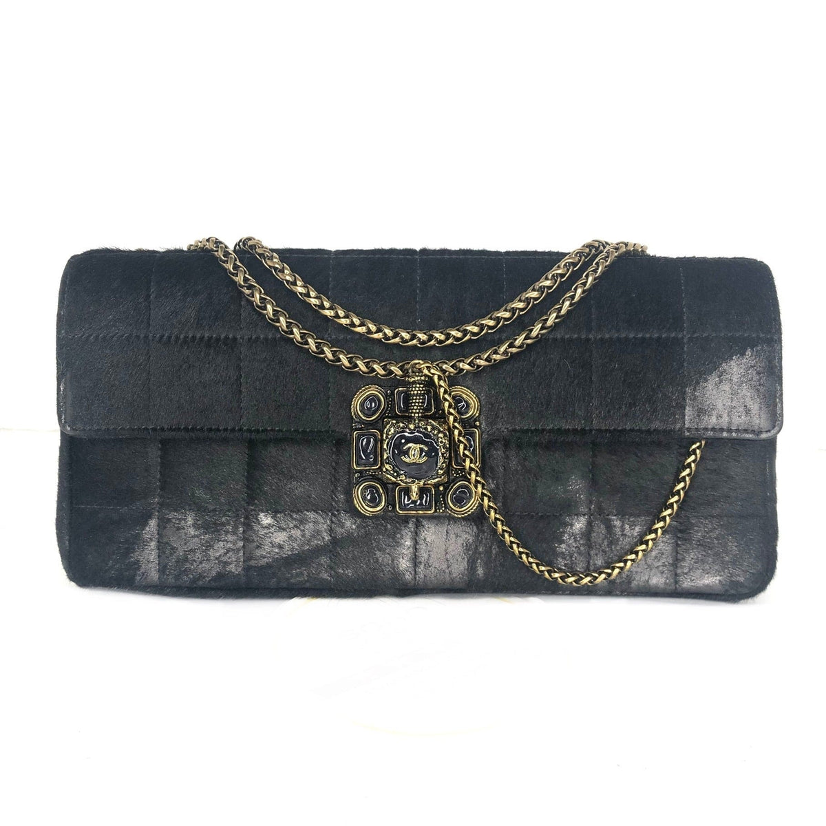 Chanel Paris-Byzance East West Distressed Ponyhair Flap Bag – SoHo ...