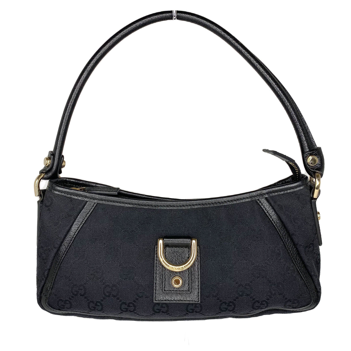 Gucci Black GG Canvas D Ring Pochette – SoHo Luxury Exchange