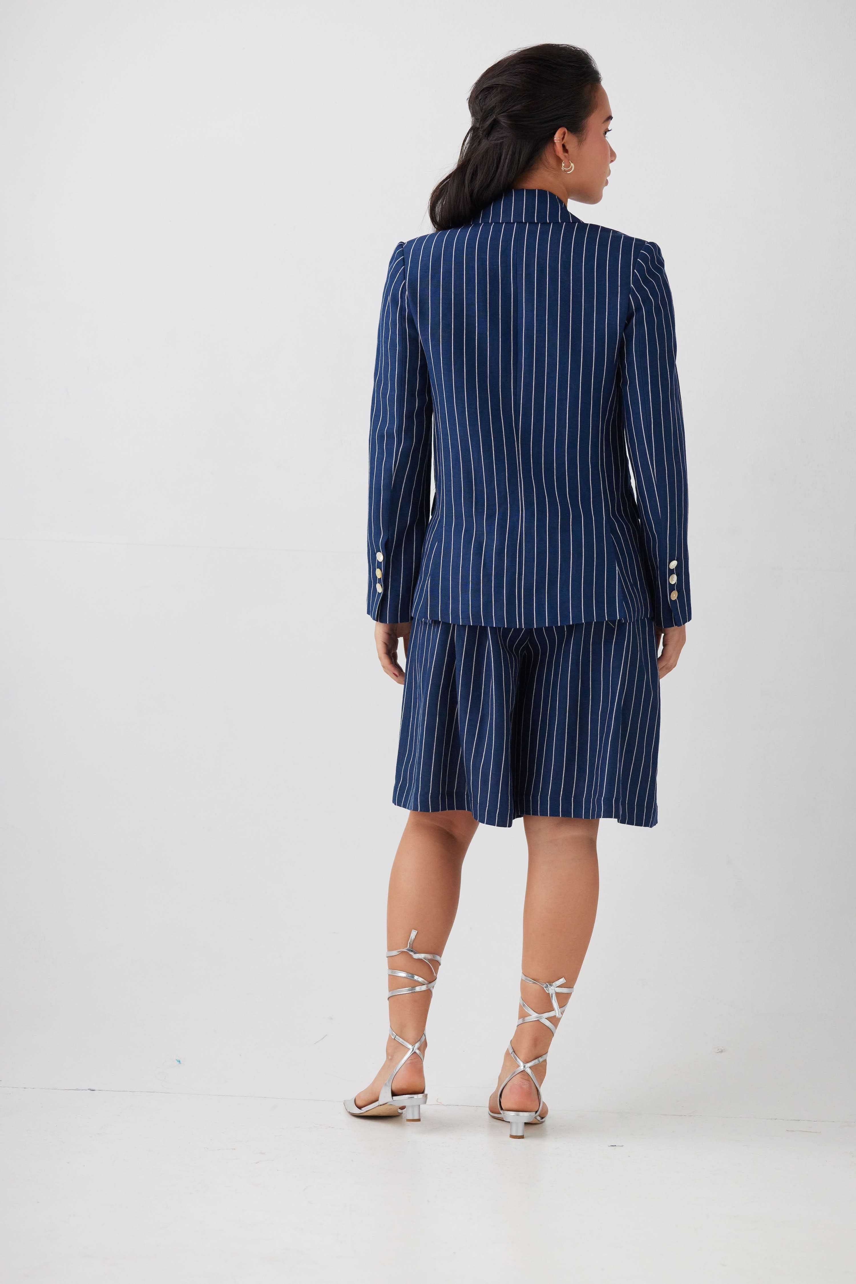 Gatsby Jacket in Midnight Stripe