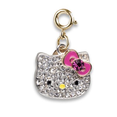 Shop Gold Glitter Hello Kitty Charm