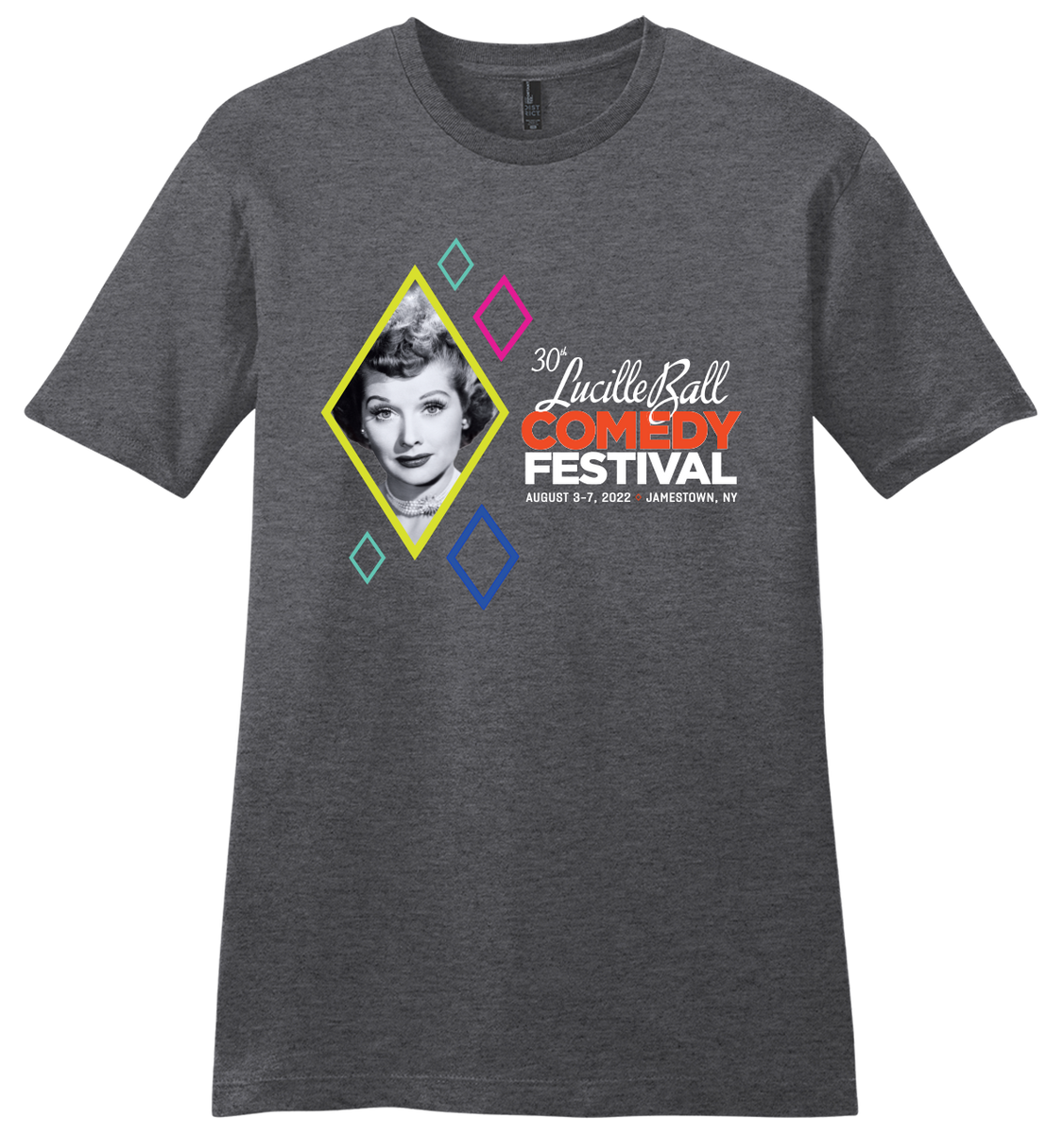 Official 2022 Lucille Ball Comedy Festival TShirt The Comedy Shop