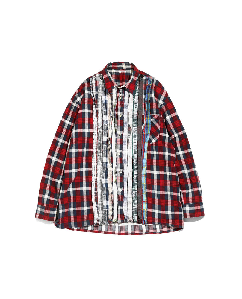 Needles Flannel -> Ribbon Wide Shirt | STASHED