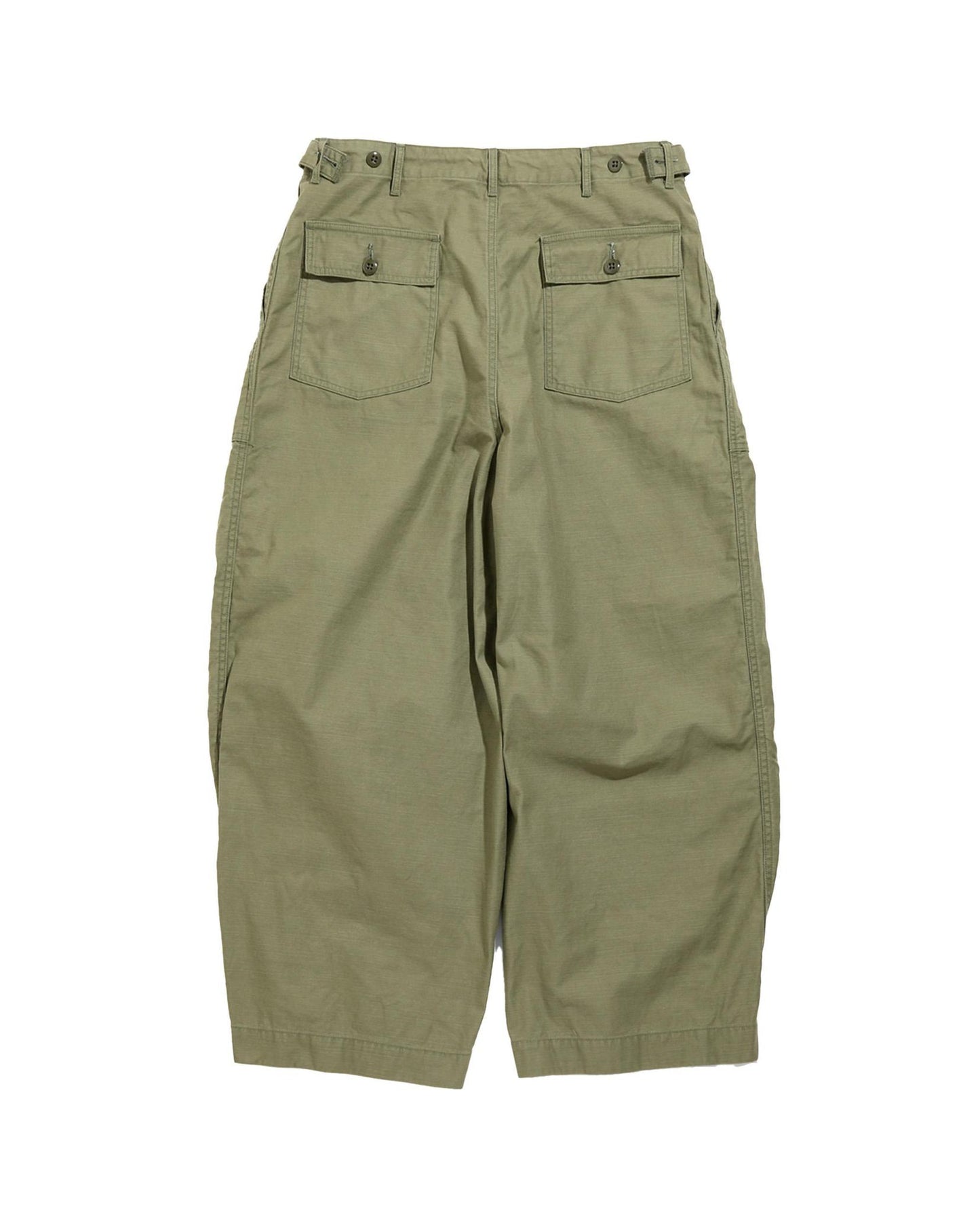 Needles H.D. Pant - Military Khaki | STASHED