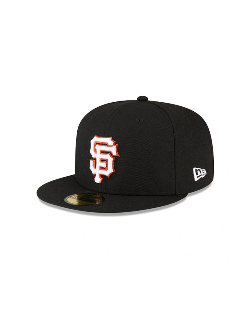 New Era 59FIFTY San Francisco Giants 60th Anniversary Patch Fitted Hat 7 3/8