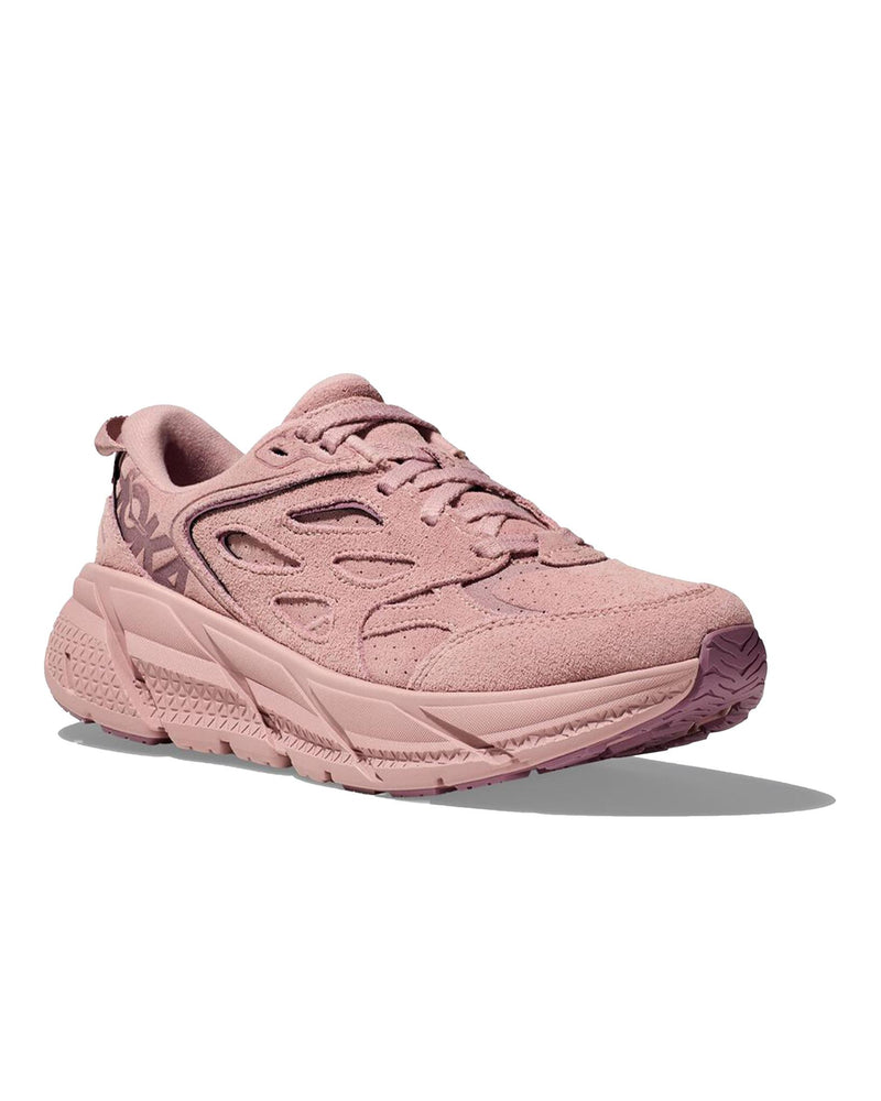 Men's Hoka U Clifton L Suede Pale Mauve | STASHED