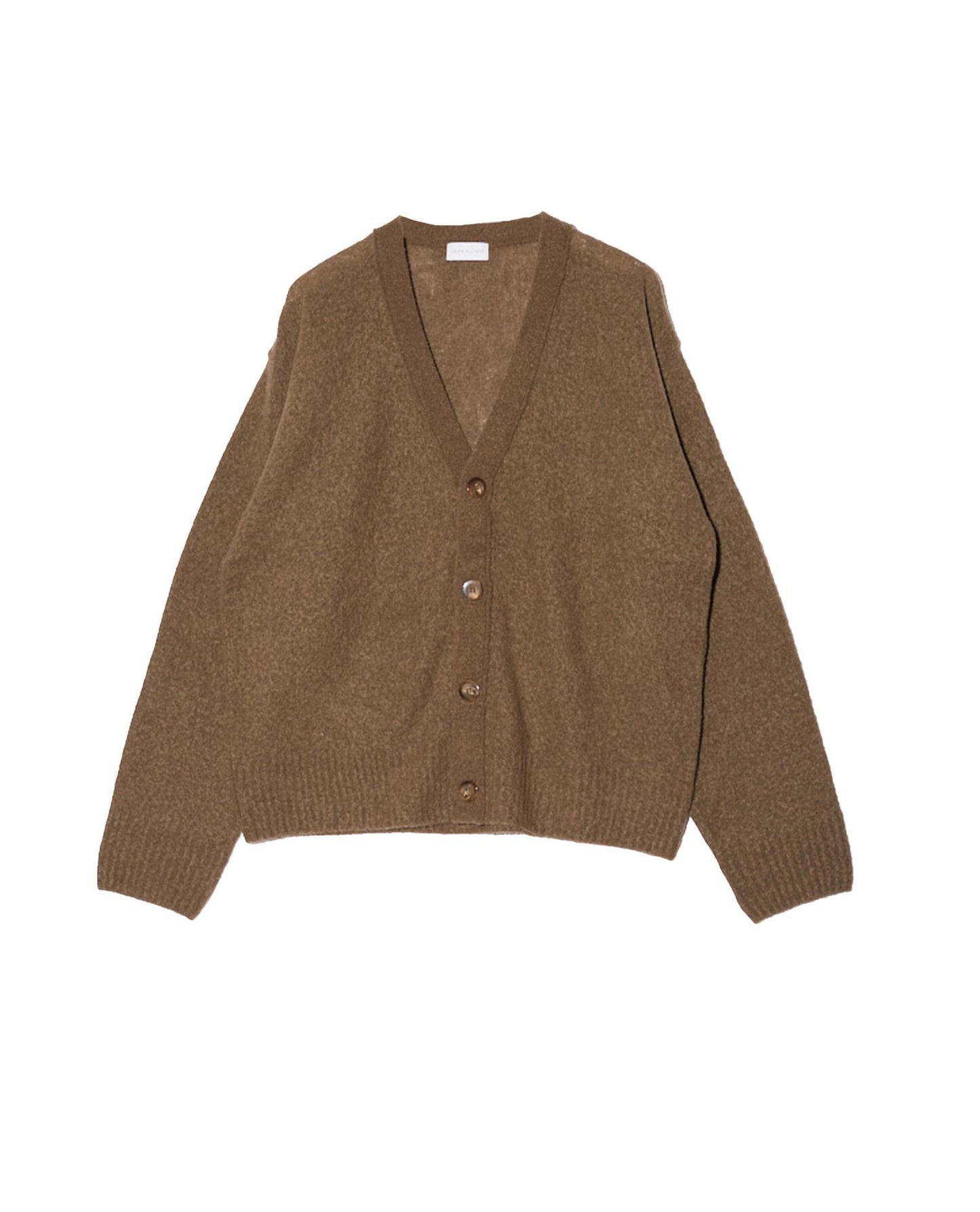 Lucas Knitted Cardigan / Grey Melange