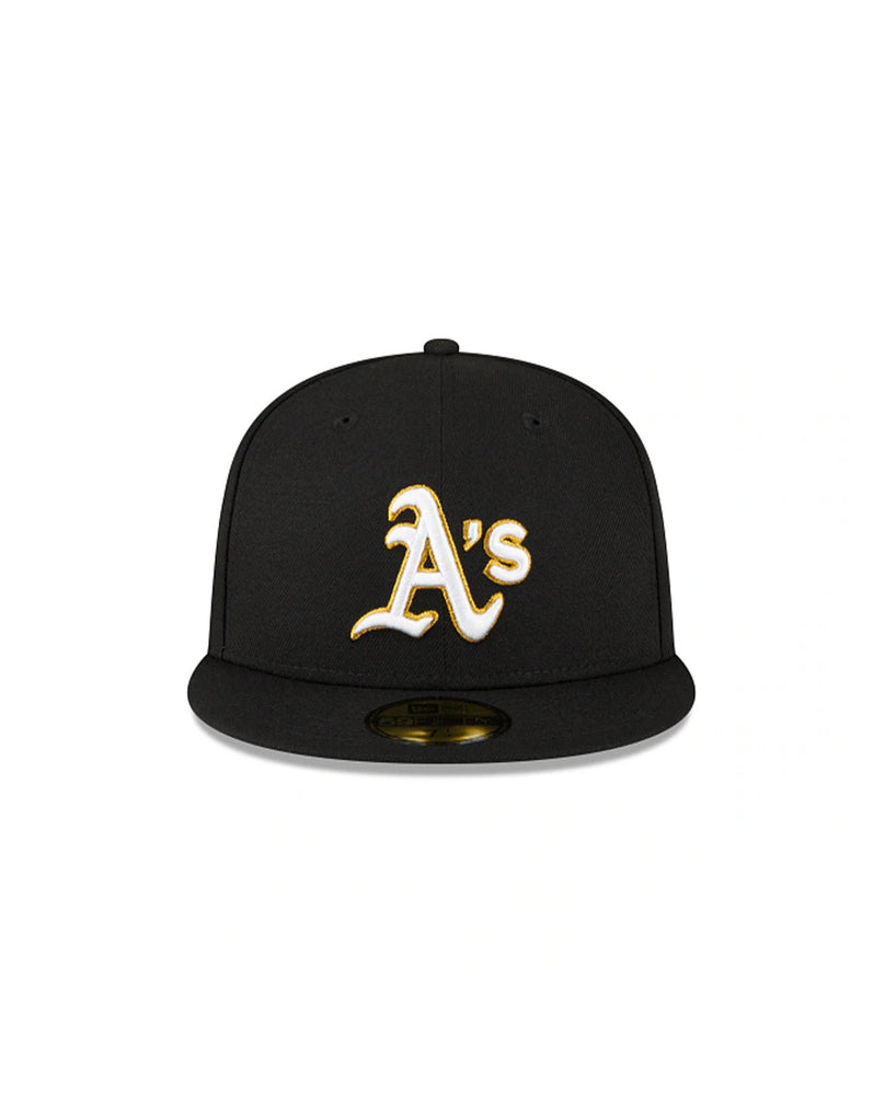a's hat black and white