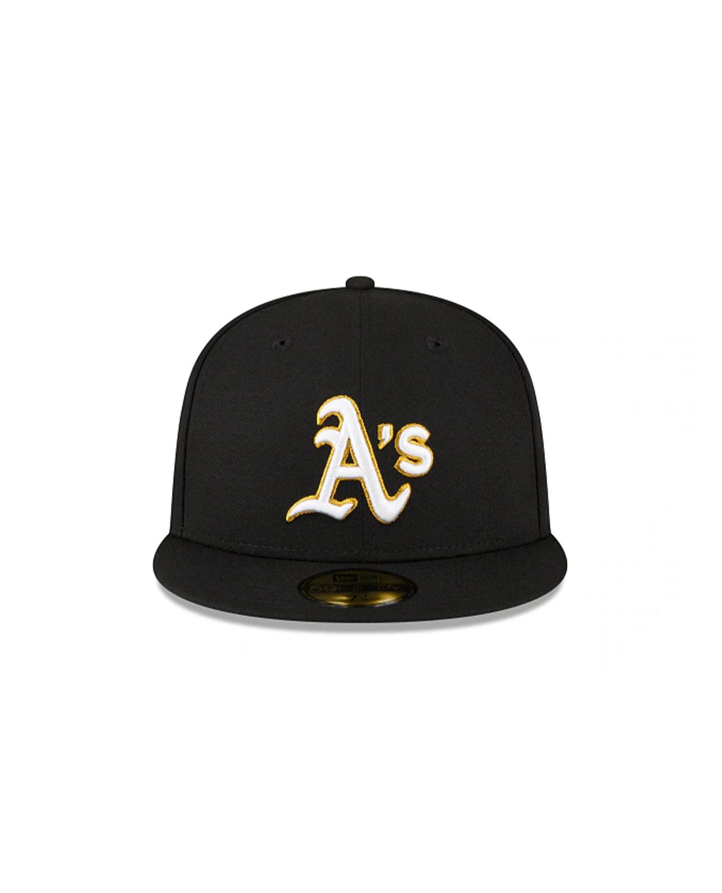 New Era 59FIFTY MLB Oakland Athletics Logo Pinwheel Fitted Hat 7 3/4