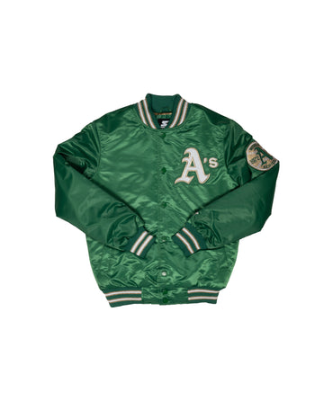 Starter Oakland A's Anniversary Jacket | STASHED Green / 3XL