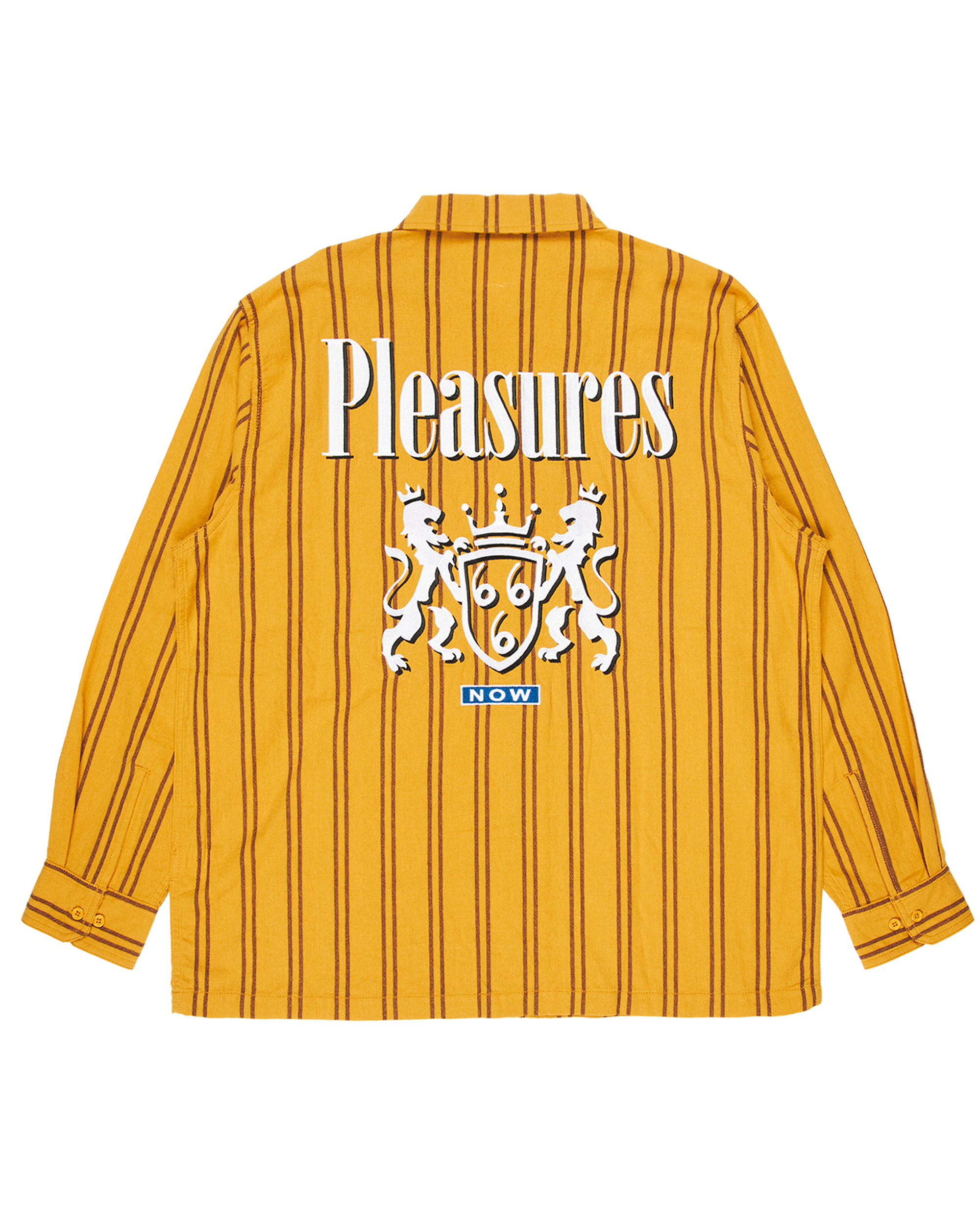 Pleasures Ruby Work Shirt Mustard