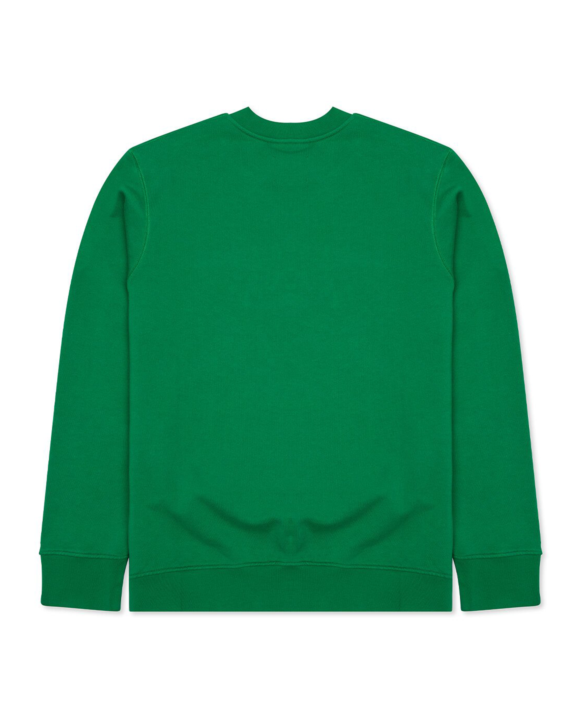 Casablanca Finish Line Large Embroidered Sweatshirt Green