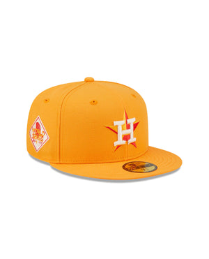 KTZ Houston Astros Players Weekend 59fifty Fitted Cap in Orange for Men