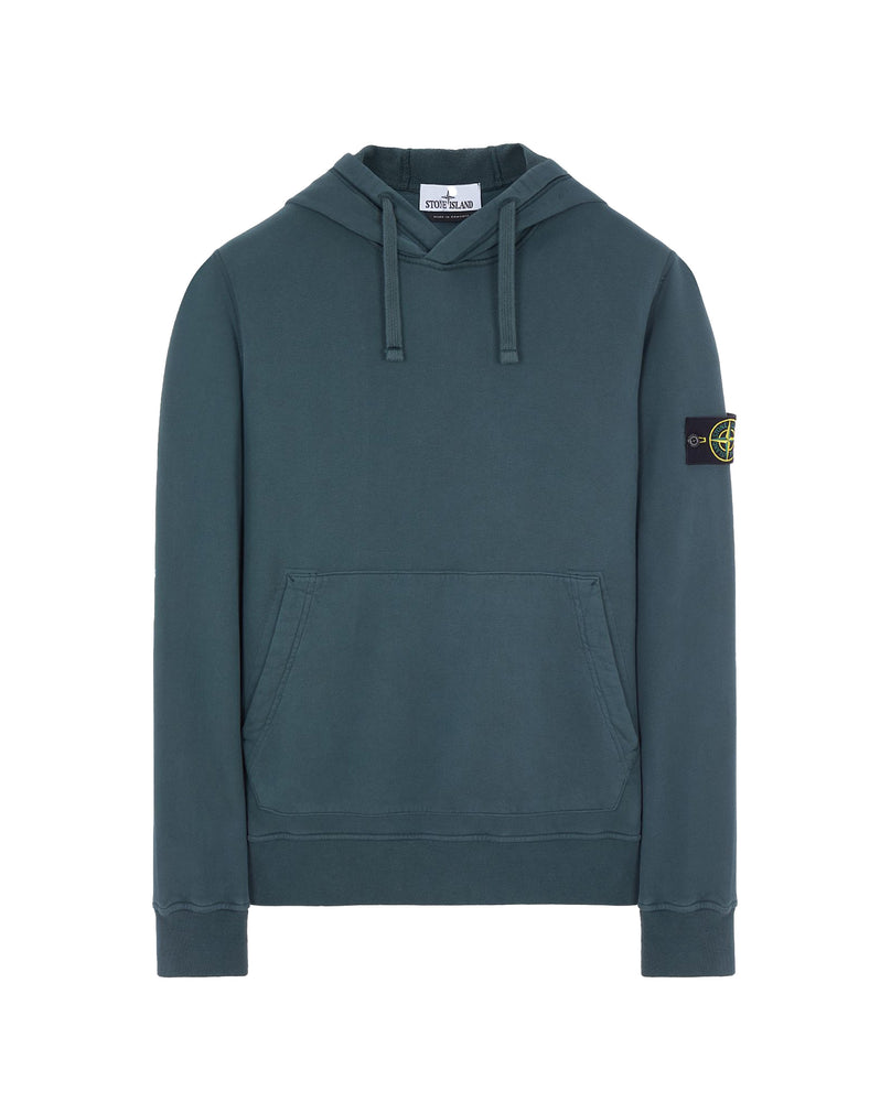 pauze Helder op Ophef Stone Island Hooded Sweatshirt Petrol | STASHED