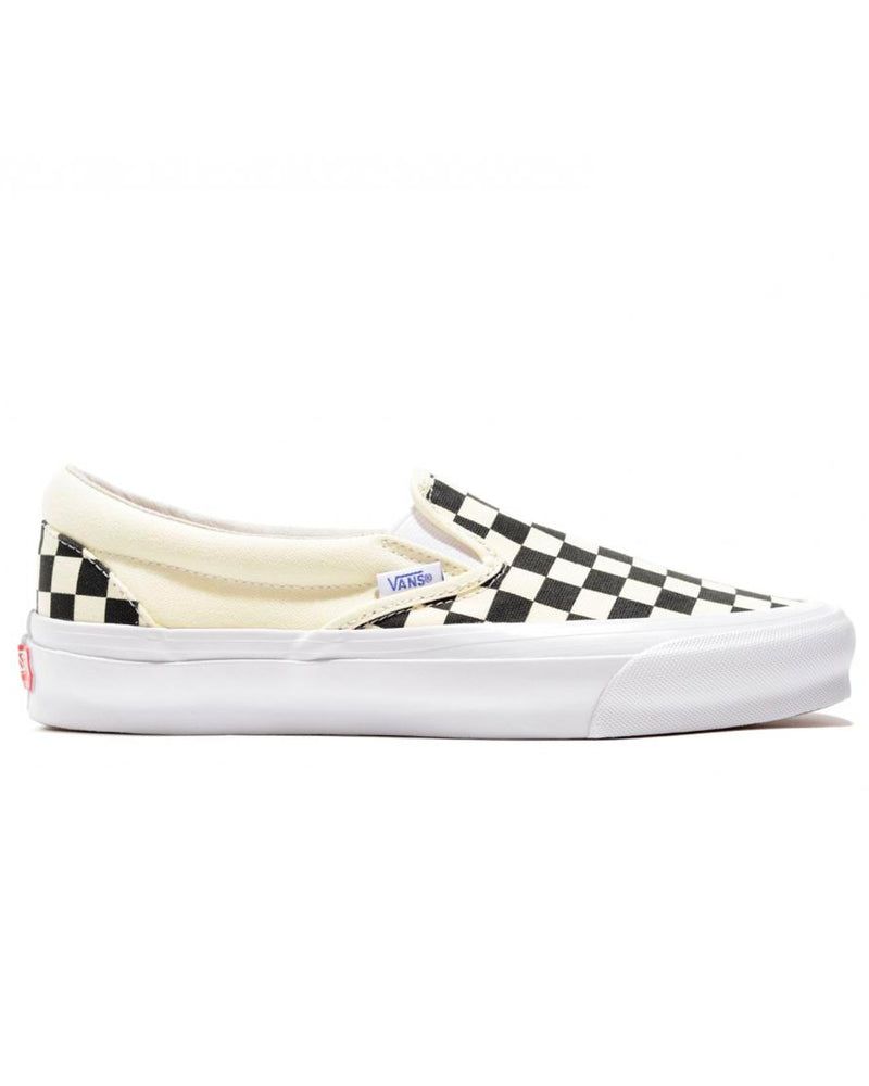 vans vault og classic slip on lx checkerboard