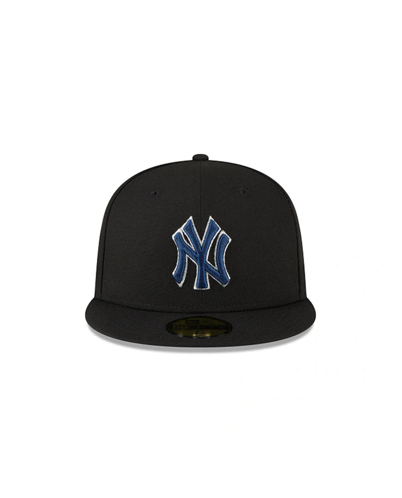 New York Yankees MLB Pop Sweat Navy 59FIFTY Fitted Cap