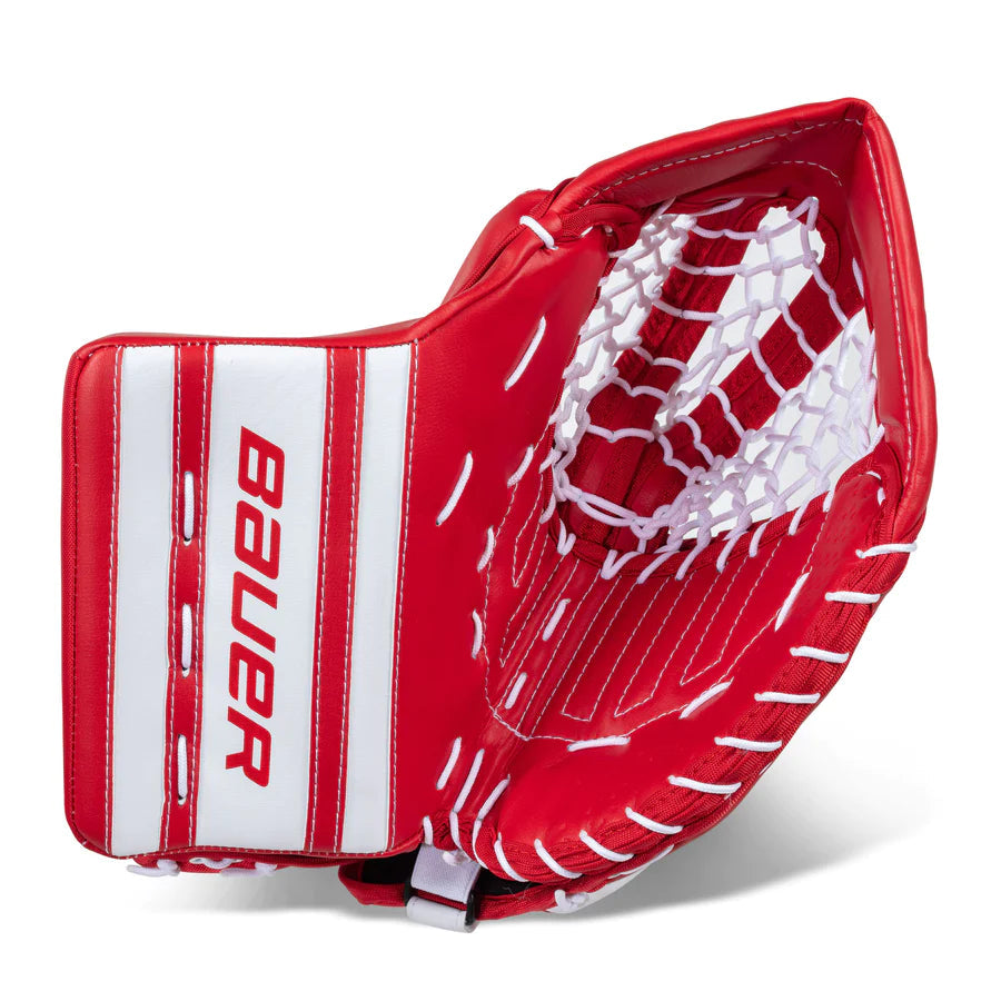 Bauer Senior Gsx Goalie Catcher Glove Trapper