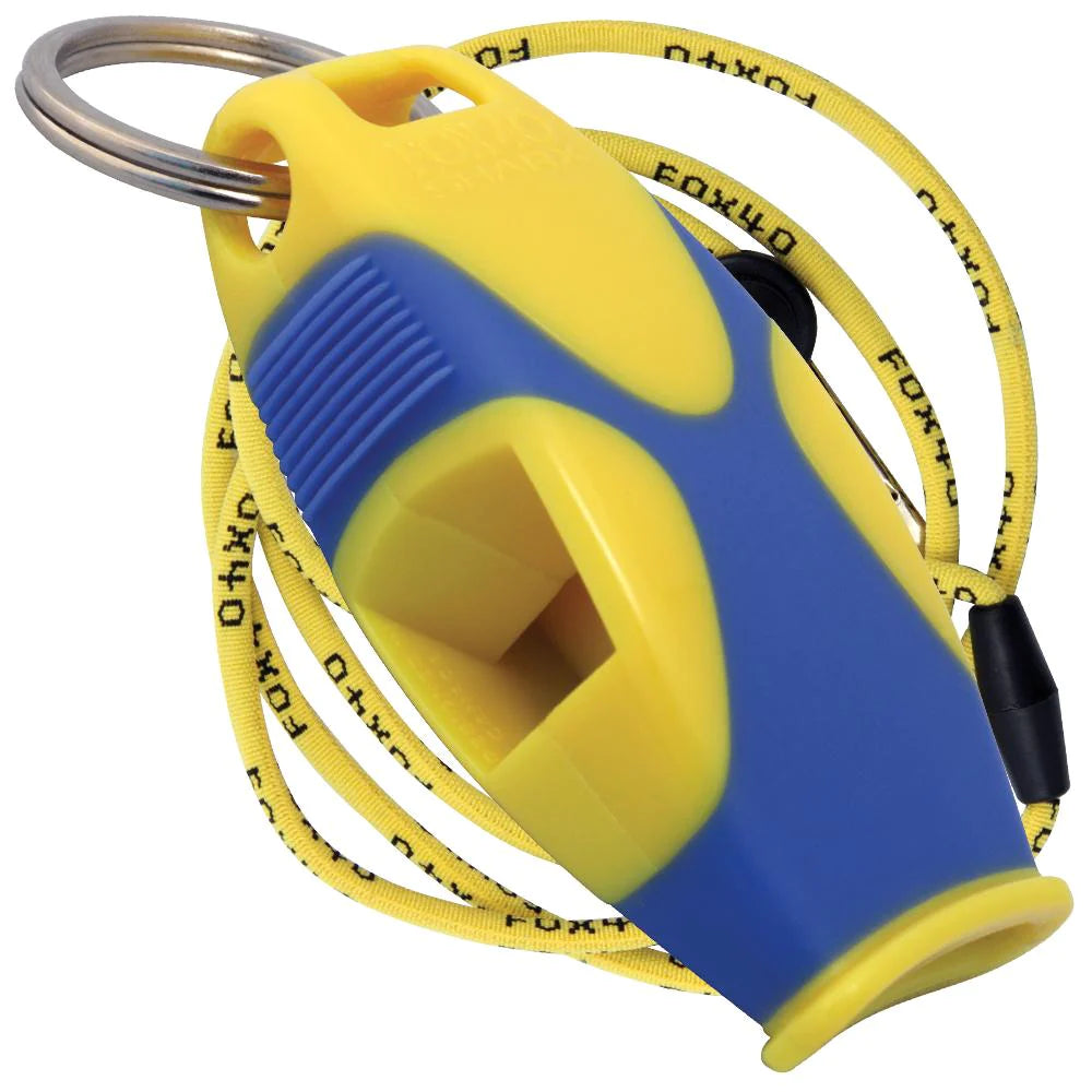 Fox 40 Sharx Whistle With Breakaway Neck Lanyard