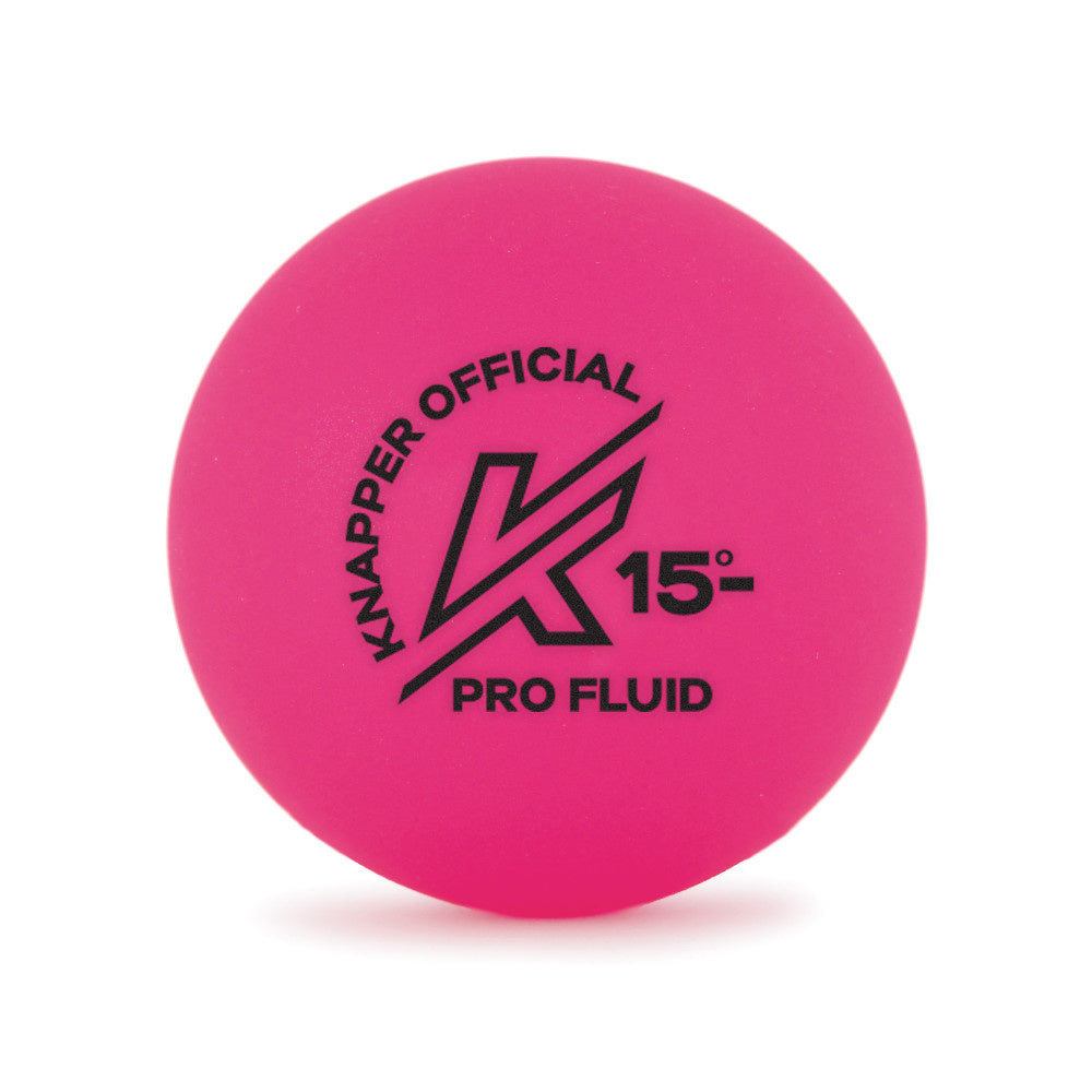 Knapper Ak Pro-Fluid Pink Ball Hockey Ball Cool 0-15 Degree Celsius