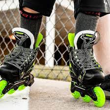 Mission Rh Lil'Ripper Youth Adjustable sz 11-1 yth Inline Roller Hockey Skates