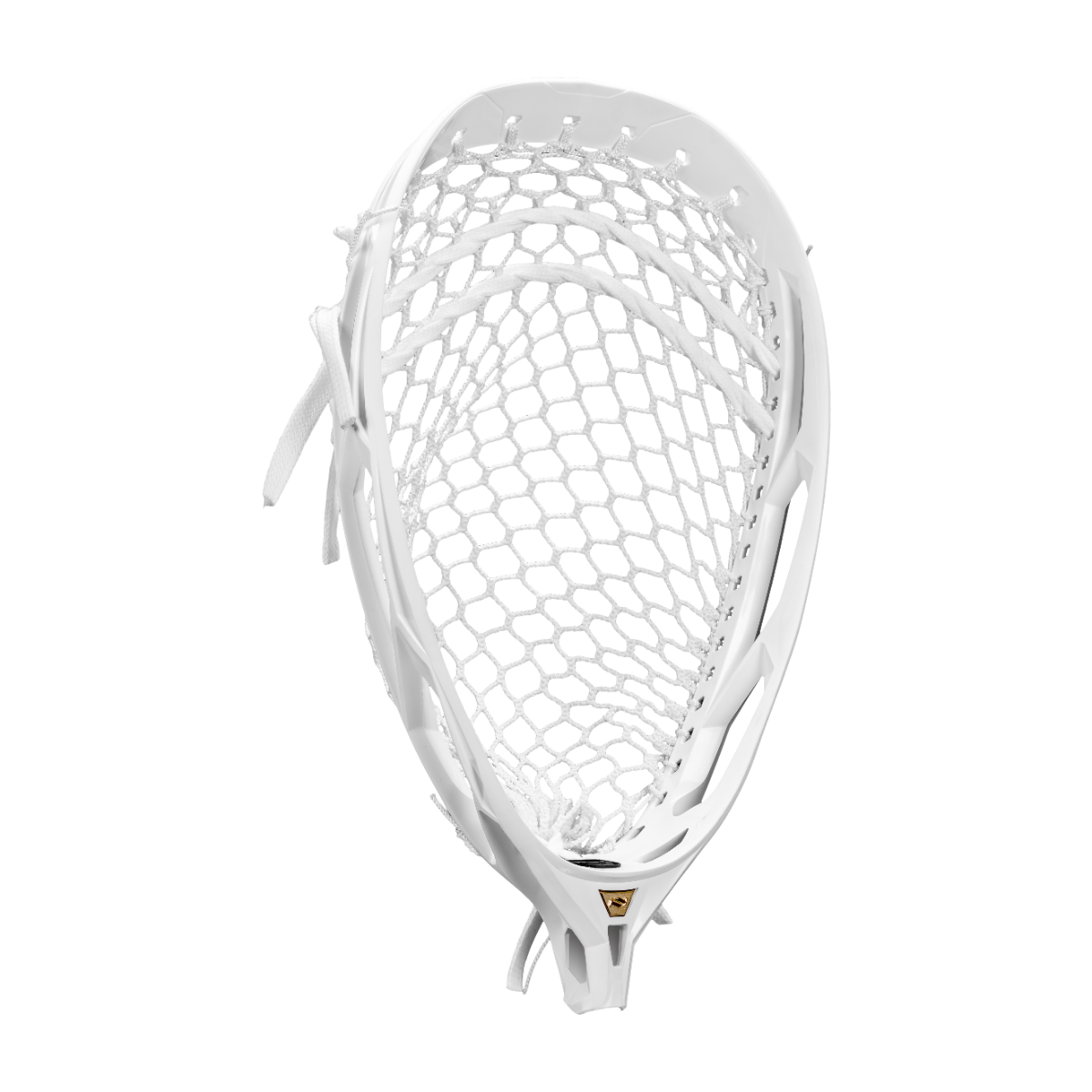 True Lacrosse Radar Goalie Head Unstrung White