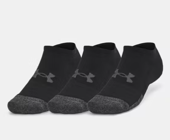 Under Armour Performance Tech Cusioned No Show Socks 3Pk