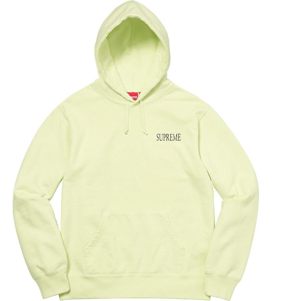 supreme decline hooded sweatshirt