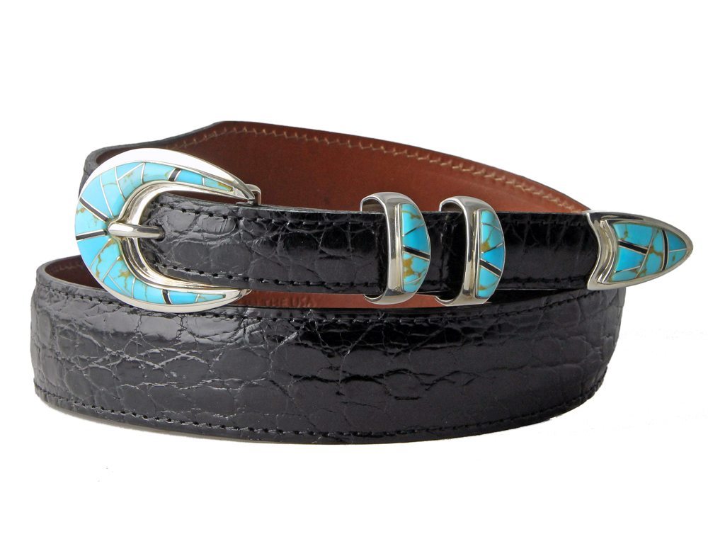 Turquoise Inlay Buckle – Tom Taylor Belts | Buckles | Bags