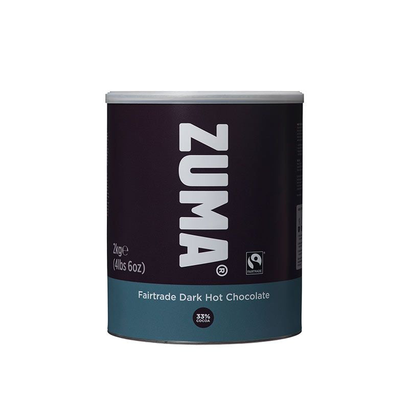An image of Zuma Fairtrade Dark Hot Chocolate x 2kg