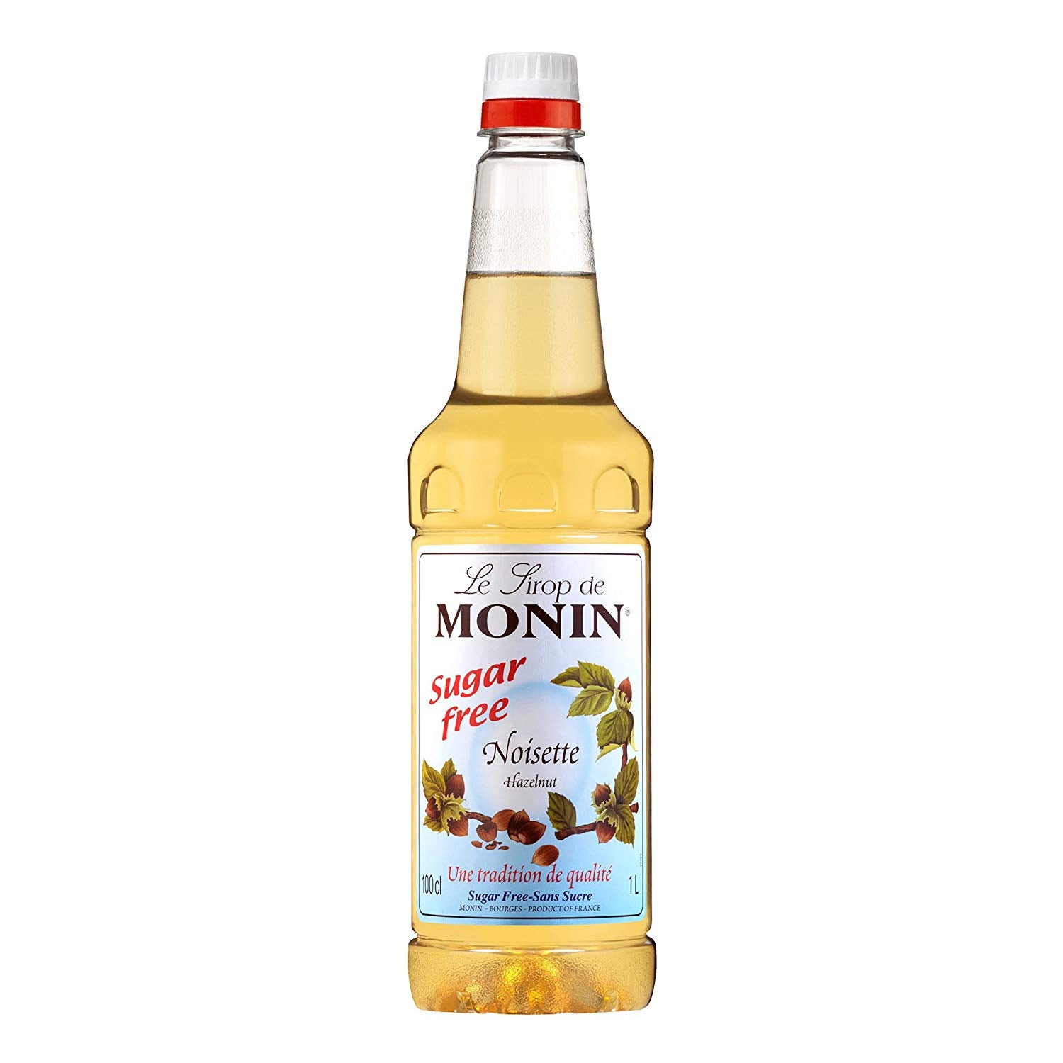 An image of Monin Sugar Free Hazelnut Syrup x 1 Litre