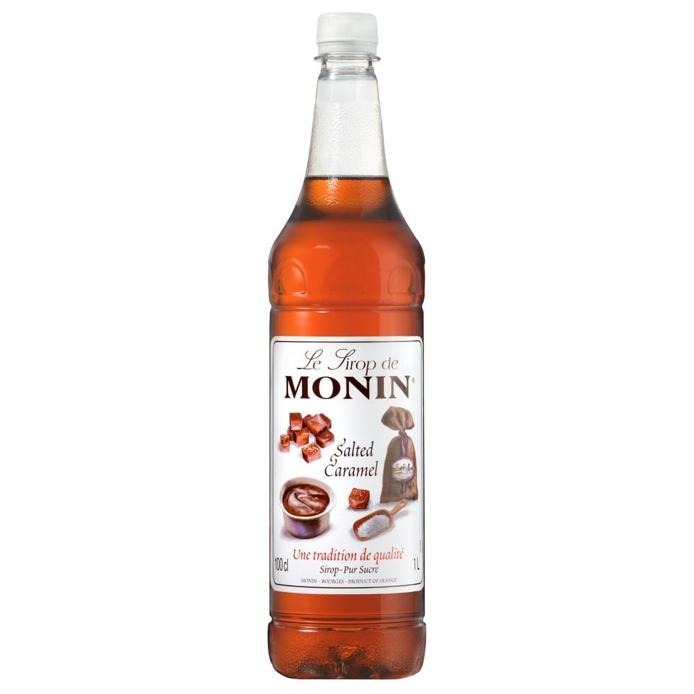 An image of Monin Salted Caramel Syrup x 1 Litre