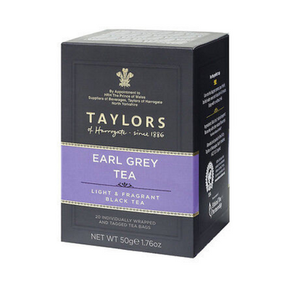 An image of Taylors of Harrogate Earl Grey Enveloped Tea 20