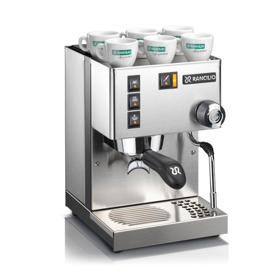 An image of New 2020 Model Rancilio Silvia Traditional Coffee Machine Inox Silver