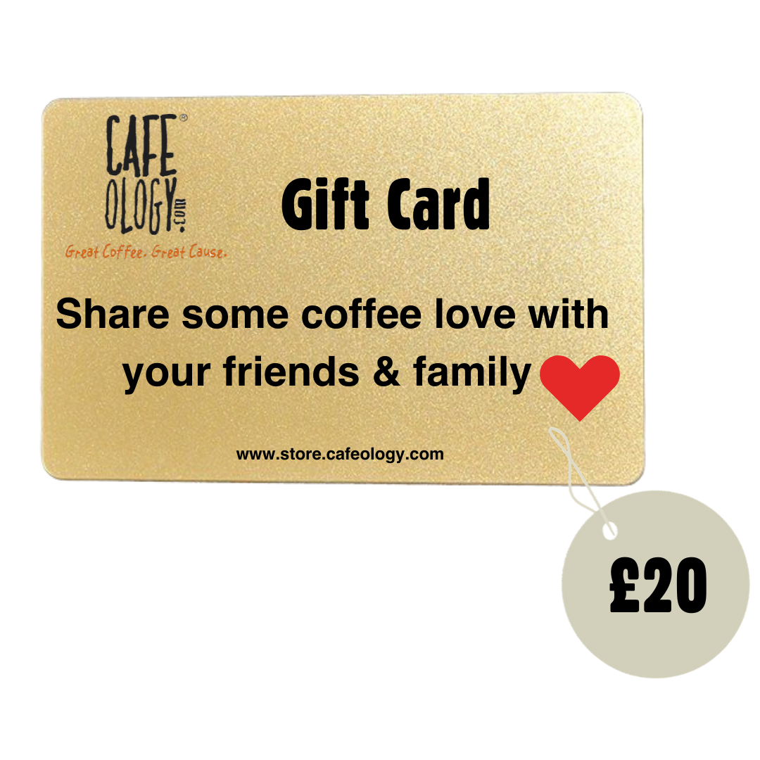 An image of Cafeology Gift Cards £20.00