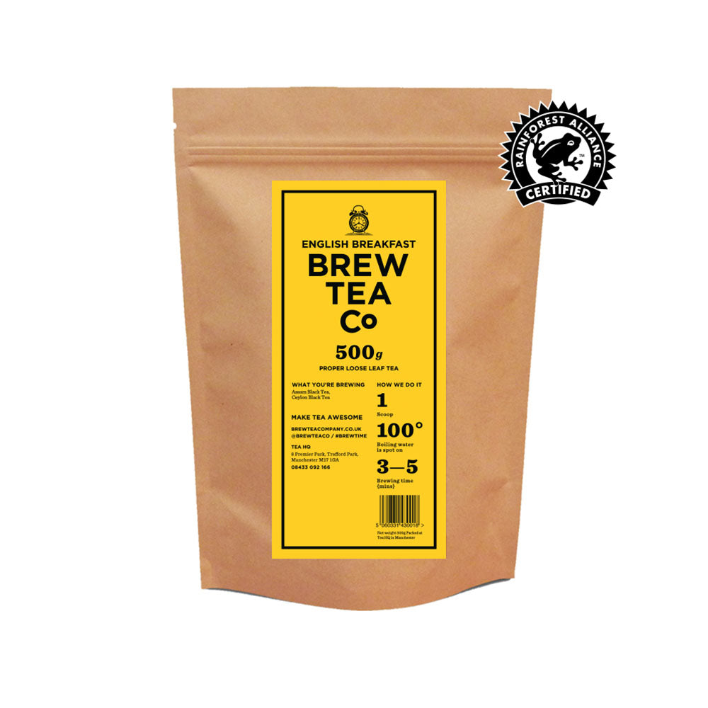 An image of Brew Tea English Breakfast Loose Leaf Tea x 500g