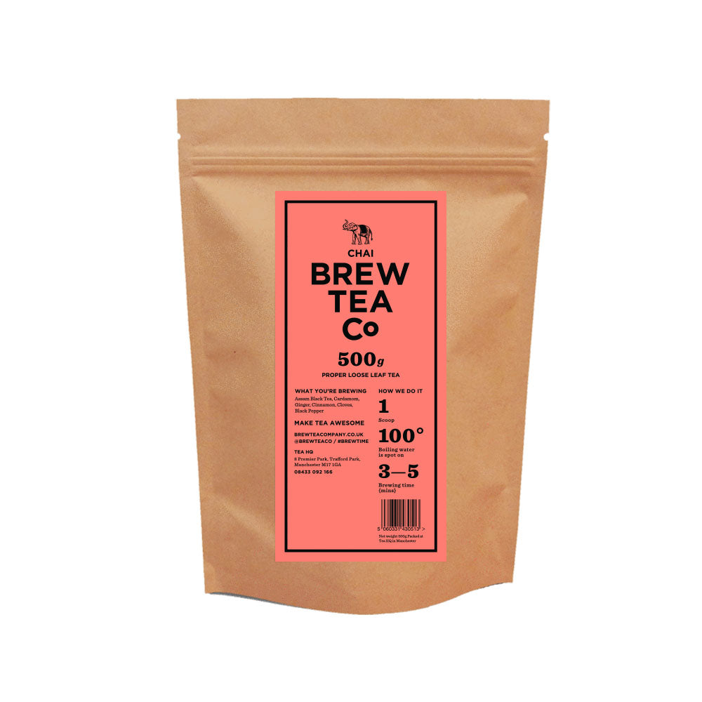 An image of Brew Tea Masala Chai Loose Leaf Tea x 500g