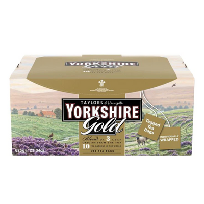 An image of Yorkshire Gold Tea Bags 200 Tagged & Enveloped