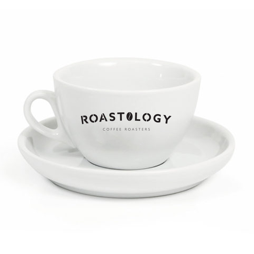 An image of Roastology Crockery Cup & Saucer 9 & 12oz 12oz