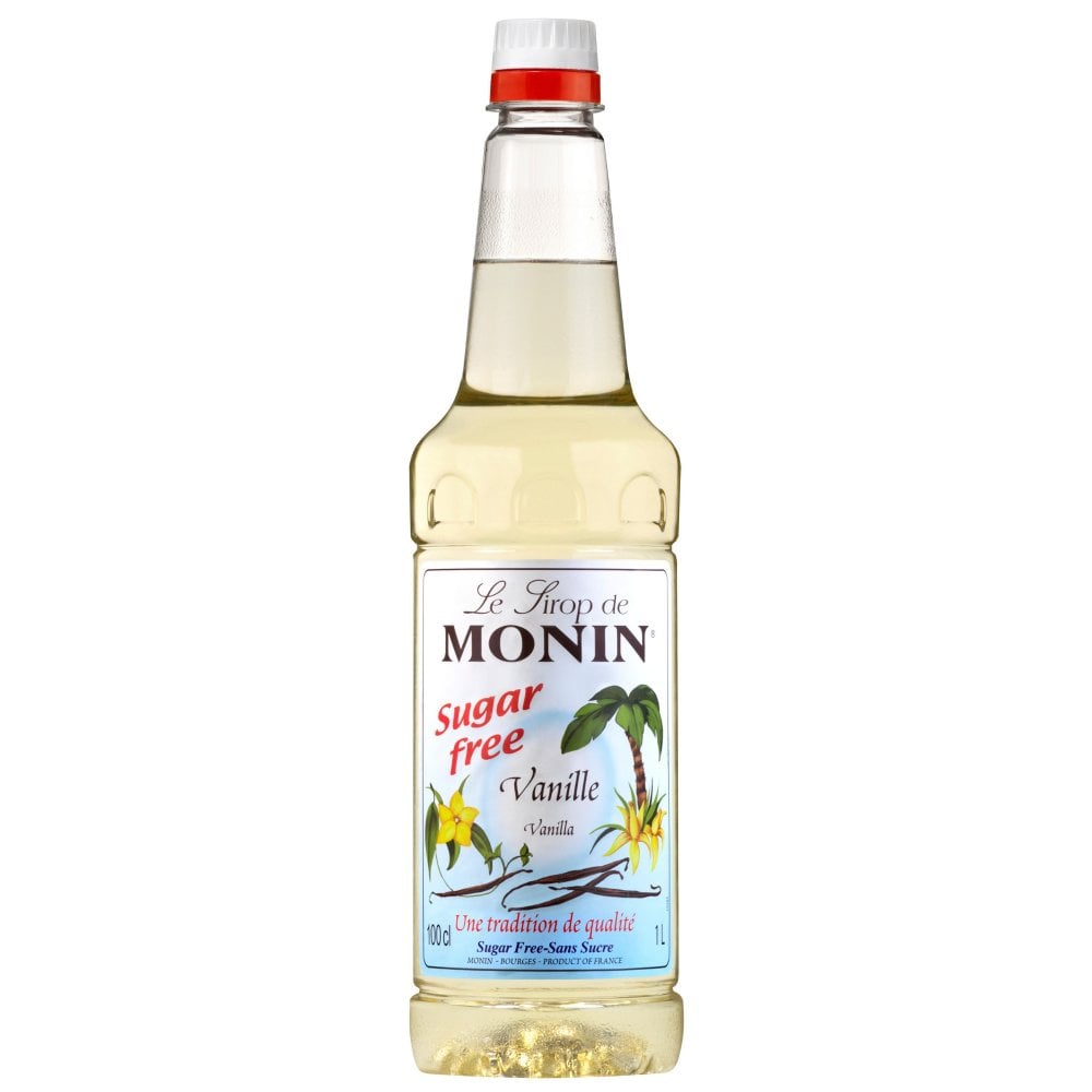 An image of Monin Sugar Free Vanilla Syrup x 1 Litre