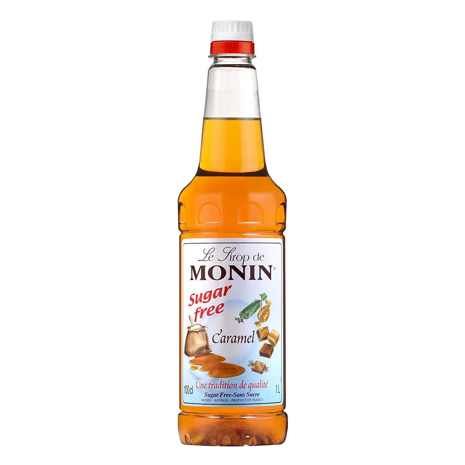 An image of Monin Sugar Free Caramel Syrup x 1 Litre