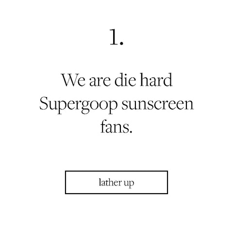 supergoop sunscreen summer