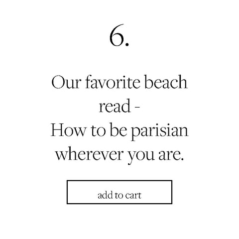 how to be parisian wherever you are elsie green summer beach read