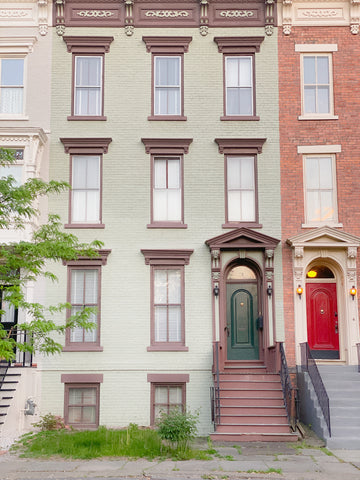 row houses on hudson