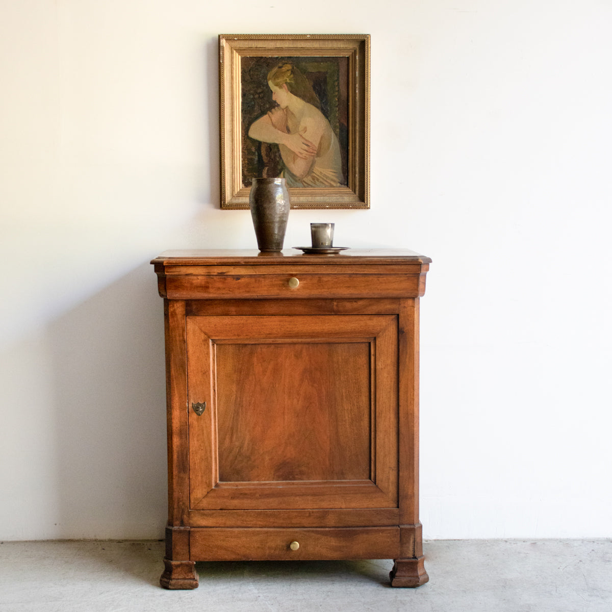 Walnut Side Cabinet