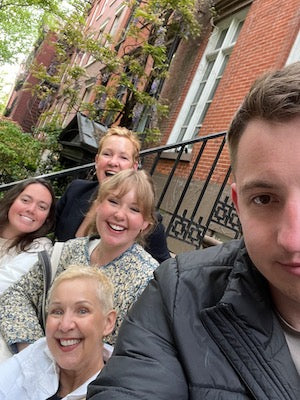 new york city stoop photo