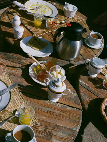 breakfast at mimi calpe tangier morocco