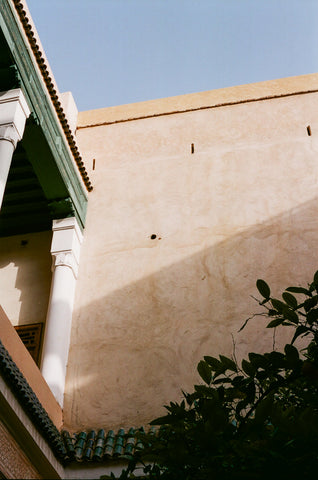 courtyard at el fenn in marrakech morocco